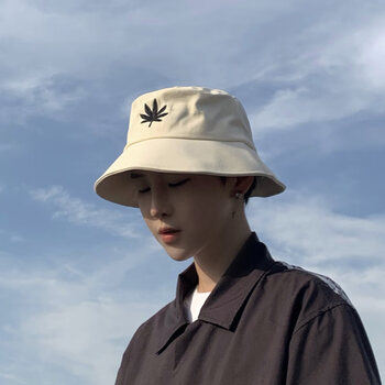 卡若登新品渔夫帽男大码渔夫帽男潮百搭潮牌嘻哈日系遮阳大头围帽子男