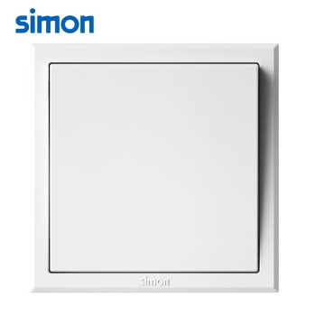 SIMON西蒙单开单控开关面板 E3系列单开开关一开单控 301011雅白色