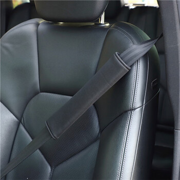 汽车护肩套冰丝蝴蝶结安全带套舒适创意夏季车用装饰品保险护肩黑护肩