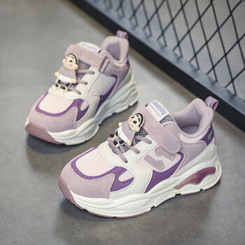 gioio女童鞋秋冬季2023新款儿童运动鞋软底春秋款女鞋中大童老爹鞋