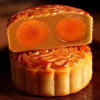 喜益冠广式中秋双黄蛋黄莲蓉月饼广东多口味糕点心员工送礼盒装 双