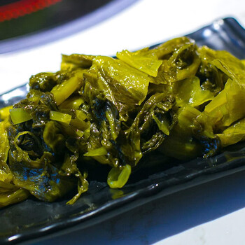 宜享健康广西酸菜灵山特产南方广东潮汕潮州农家自制芥菜酸菜鱼的传统