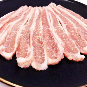 冷冻雪花猪颈肉猪松板猪肉青猪面肉整箱20斤 5斤家庭装【图片 价格