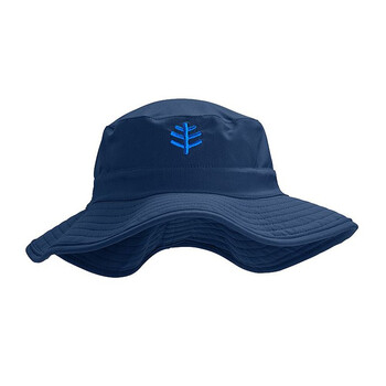 美国coolibar儿童防晒帽防晒渔夫帽02736海军蓝sm48岁