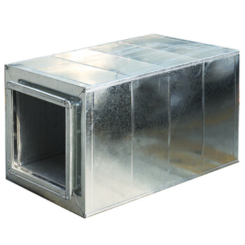 新风静压隔音空调排风管道消声器