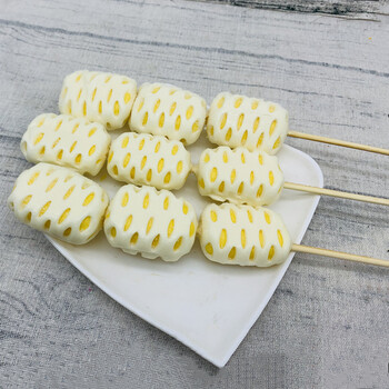 酸奶包26串面点烧烤馒头串半成品网红酸奶包串奶香馒头串面包串