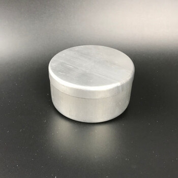 取土铝盒圆形取样留样盒土壤称量盒测水分盛样盒大小号实验室铝盒50