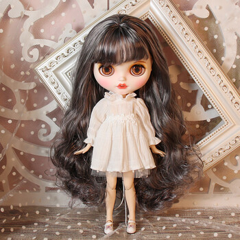 blythe小布娃娃套装 开嘴笑脸磨砂改妆成品套装女孩玩具洋娃娃礼物