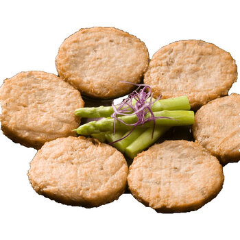 漫泉 素食蔬菜排牛蒡排仿荤素肉排汉堡素排冷冻200g/袋 3袋装