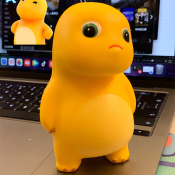 牧奈斯（MUNAISI）奶龙捏捏乐 大号解压玩具减压发泄小奶龙毛绒公仔 歪头奶龙12cm