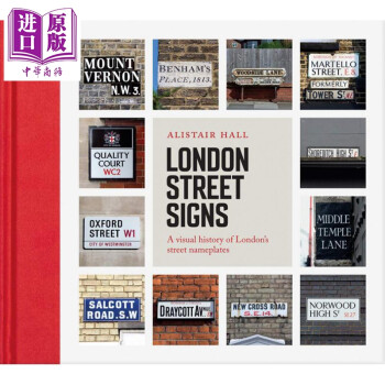 London Street Signs 进口艺术 伦敦街道标志:路牌视觉历史