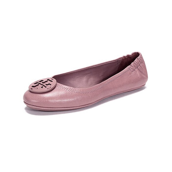 托里 伯奇平底鞋船鞋芭蕾舞鞋 托里 伯奇tory Burch 奢侈品tb女鞋羊皮平底鞋船鞋芭蕾舞鞋玫瑰色795 650 6 36 5码 行情