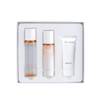 珀莱雅(PROYA)双抗焕亮礼盒旅行装小美盒(水60ml+乳40ml+洁面40g)