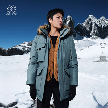 【陈坤同款】kolon sport/可隆羽绒服 男子冬季户外antarctica戈尔