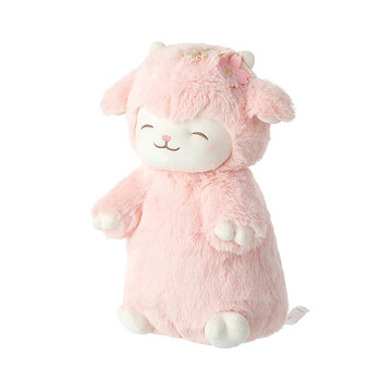 名创优品(miniso)羊咩咩站姿毛绒公仔趴姿可爱卡通动物小羊玩偶 站姿