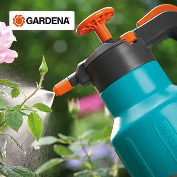嘉丁拿喷壶 德国进口 gardena 喷雾器高压喷壶气压式喷壶喷水壶压力