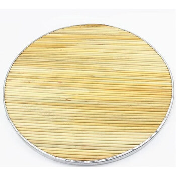 双层高粱杆盖帘饺子垫托盘面食托盘盘高粱篦子放饺子盖垫高粱锅盖