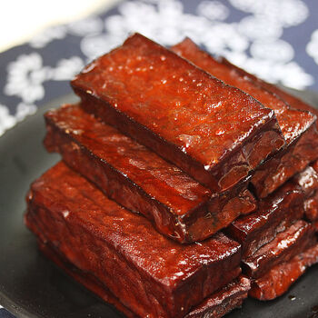 武冈香干湖南邵阳特产卤豆腐干卤汁卤菜零食豆腐香干200g卤味十片装