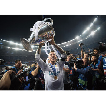 塞尔吉奥拉莫斯海报  足球明星海报球星墙贴装饰画 卧室宿舍挂画 005