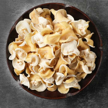 长白山玉木耳白玉木耳白木耳小碗耳兔耳菌白竹菇干货 精选玉木耳500g