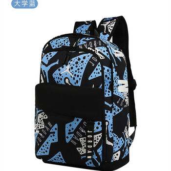 中国乔丹新款篮球书包初高中生双肩包男运动aj飞人学生背包户外旅行