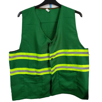 反光马甲园林绿化清洁工工人衣服物业施工路政背男女定制款绿色双反光