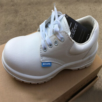 莱尔 白色防静电安全鞋 洁净鞋钢头劳保鞋静电鞋电子厂鞋 44码