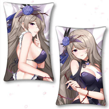 崩坏3抱枕丽塔符华德莉莎八重樱琪亚娜学园靠垫动漫枕头周边定制kz