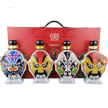 冠宜春白酒52度礼盒装 浓香型纯粮酒 山东白酒聊城地方名酒送礼摆柜