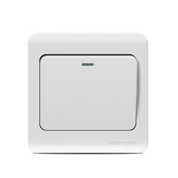 何老师86型暗线开关插座多控开关1位一开三控开关家用单开三联开关