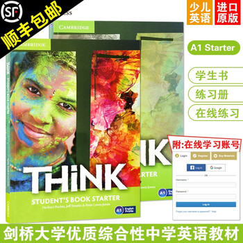 剑桥think 青少英语初级中学英文mse考试教辅外语课程培训教材书籍原版进口starter 课本 练习册 摘要书评试读 京东图书