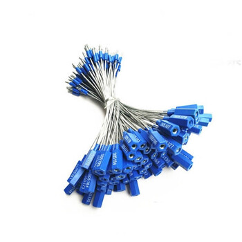 工霸(gongba)包装条 钢丝封条 对插式钢丝铅封3*500mm(1根)定制