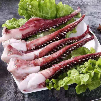 脆口鱿鱼须新鲜大鱿鱼须速冻冷冻海鲜水产脆口鱿鱼须一斤装