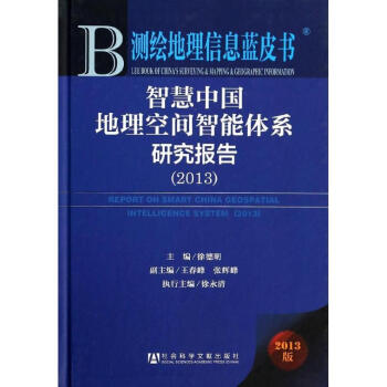 智慧中国地理空间智能体系研究报告(2013)(2013版)