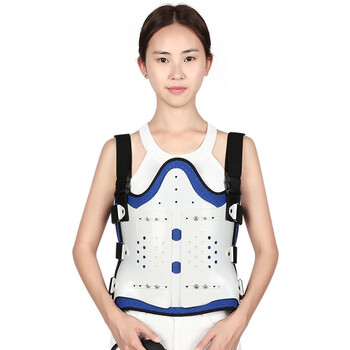可调胸腰椎固定支具支架矫形器护具 压缩性骨折术后护腰带 腰间盘突出