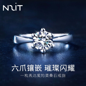 N2it品牌莫桑石戒指价格走势及评测