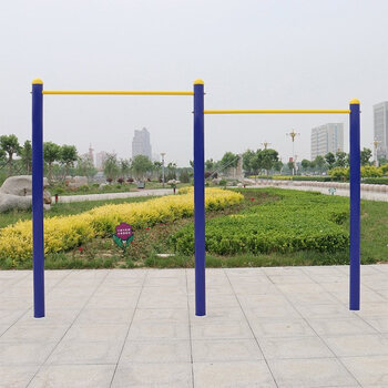 迈恻亦室外健身器材户外小区公园广场健身路径学校用二联高低单杠二联