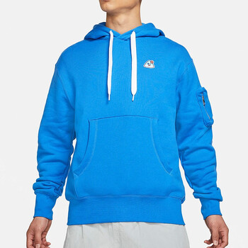 nike耐克男装春季新款运动服休闲连帽针织卫衣保暖套头衫aj2840010da