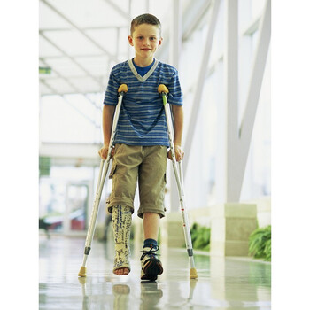 医用儿童拐杖骨折拐扙腋下小孩朋友残疾人防滑捌杖助
