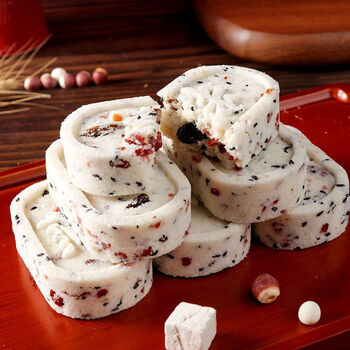 云舵红枣山药八珍糕无糖精传统休闲下午茶茶点代餐小零食解馋买500g