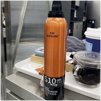 弹力素女卷发保湿蓬松男士湿发造型泡泡摩丝发胶定型 泡 卷发保湿蓬