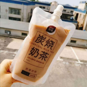 谷淦炭烧奶茶夏季冰饮系列炭烧奶茶共10袋