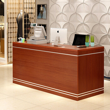 可狄 吧台超市收银台柜台桌便利店铺转角商用奶茶水果美容小型简约