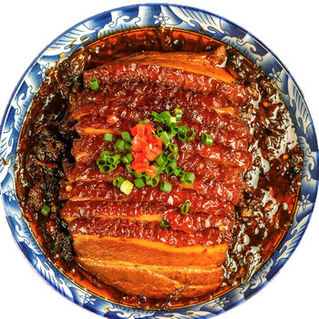 正宗梅干菜扣肉碗装即食卤猪肉熟食批发下酒菜虎皮红烧肉 扣肉两碗