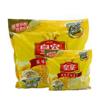 皇室(aces) 皇室麦片奶香味老包装早餐冲饮即食燕麦片营养小包装