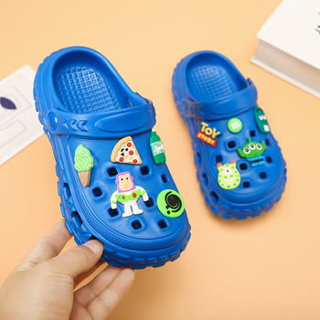 jiuserwea儿童拖鞋夏季男童室内防滑女童卡通中小童宝宝凉拖鞋包头