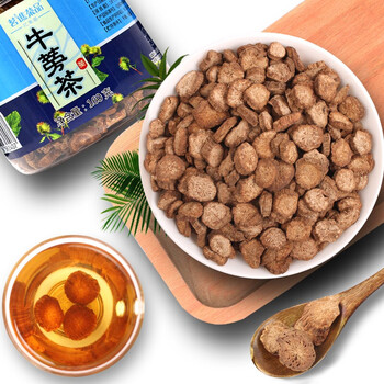 茗谯茶品牛蒡茶山东新鲜牛蒡片黄金牛蒡根东洋参1罐装 图片价格品牌报价 京东