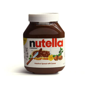 能多益（Ferrero Nutella）能多益巧克力酱榛果味 面包酱 可可酱 350g 750g 950g 多规格 350克*1瓶