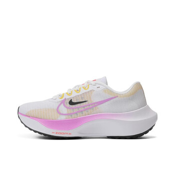 耐克(nike)官方2024新款女子 zoom fly 5缓震透气跑步鞋dm8974-100 dm