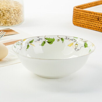 7寸斗碗骨瓷7英寸斗笠碗面汤碗7寸陶瓷海碗面汤碗泡面碗大号粥碗斗碗